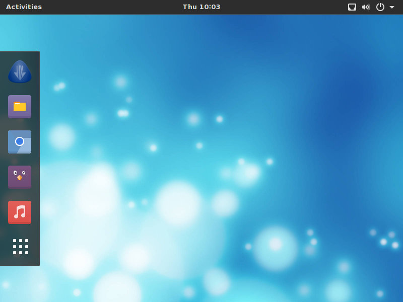 Antegros with GNOME 3