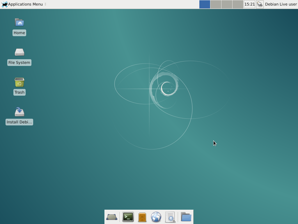 Debian 8 with XFCE