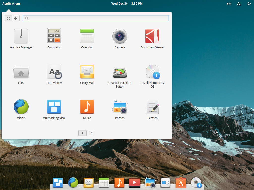 elementary OS 0.3 - Luna
