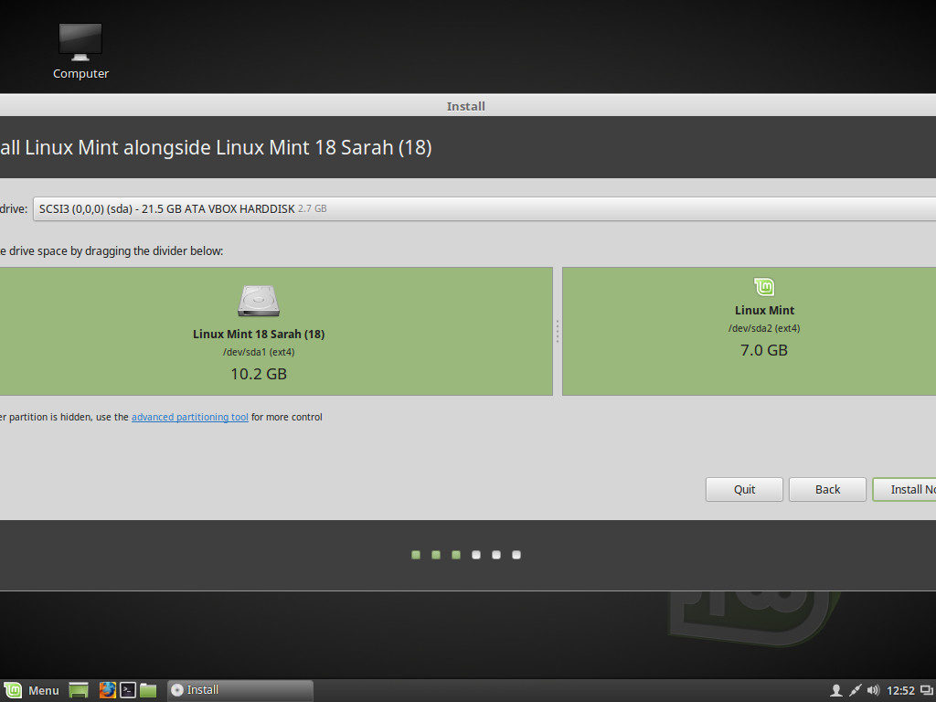 Mint 18 installation - 8