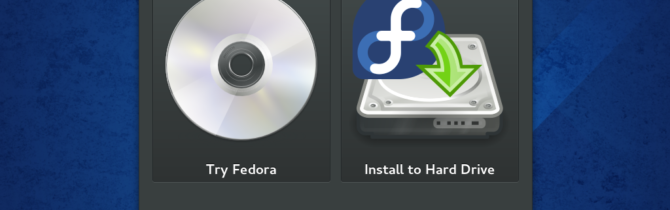 Fedora 20 live boot