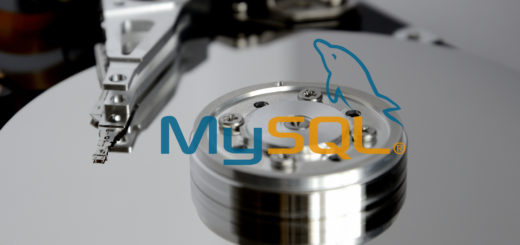 MySQL with disk background