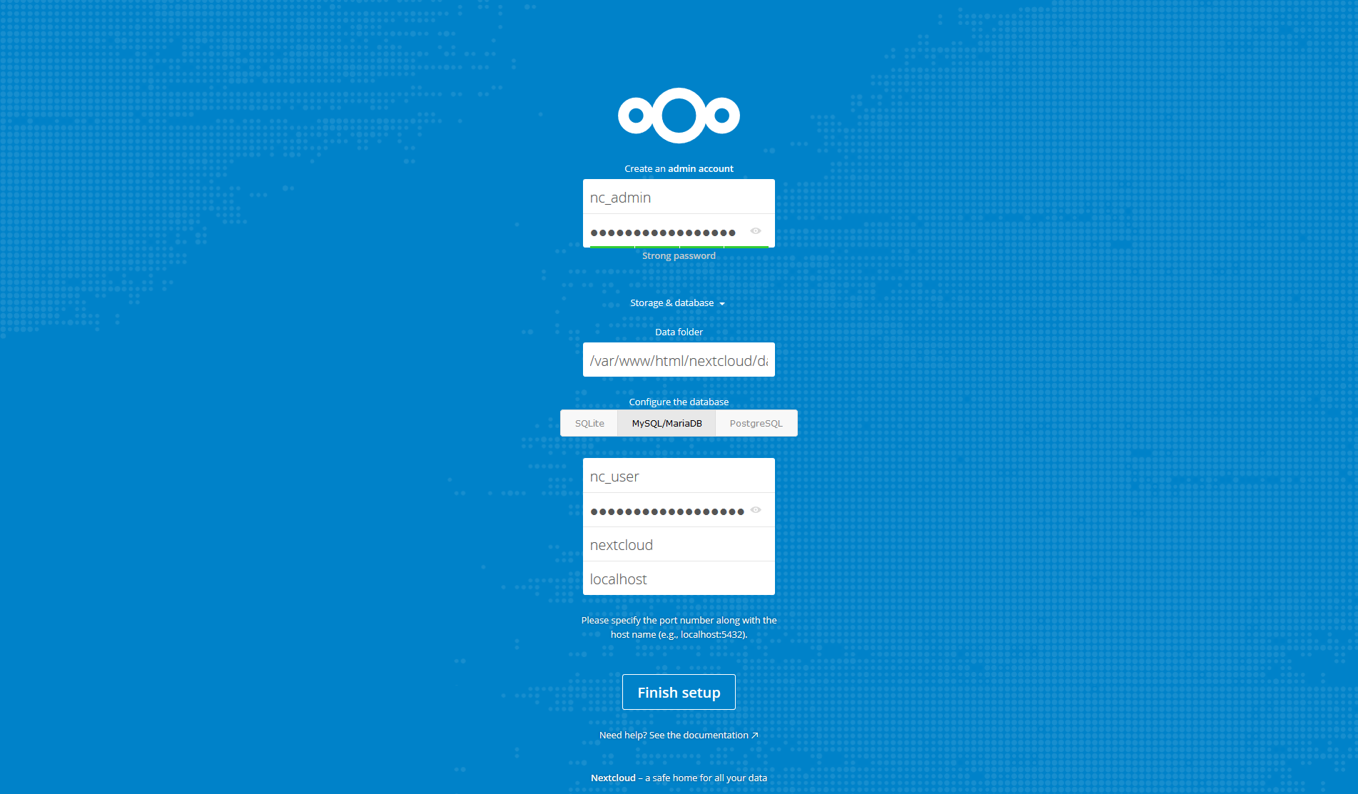 Mozunote.com Install Nextcloud