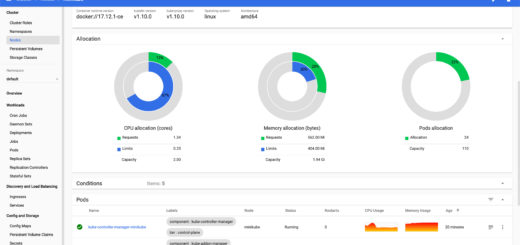Kubernetes Dashboard UI